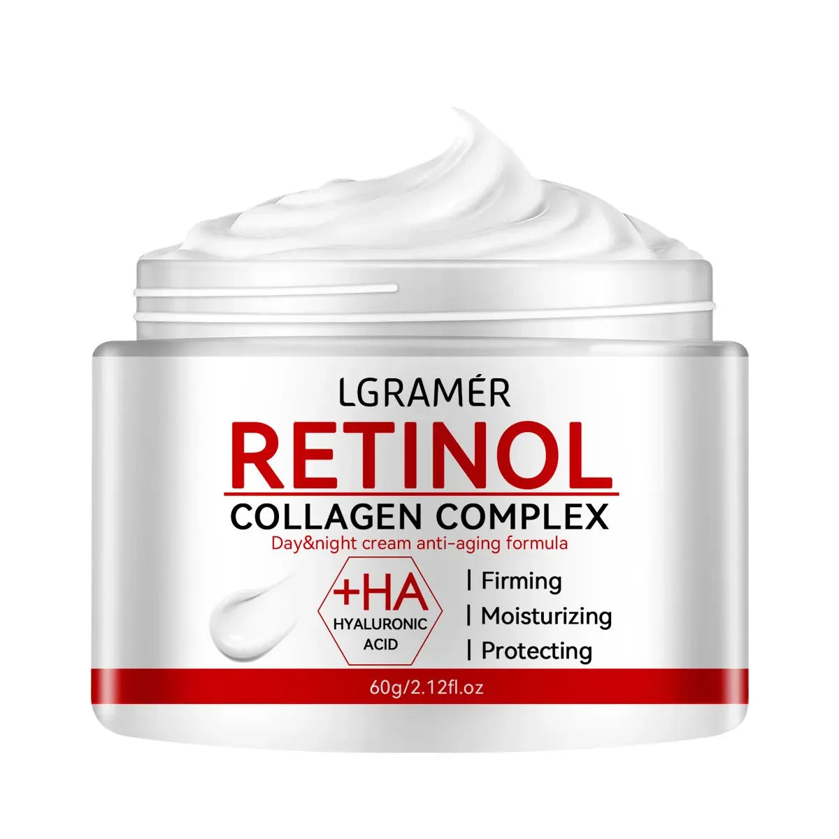 Retinol Collagen Firming Face Cream – Anti-Wrinkle, Brightening Moisturizer